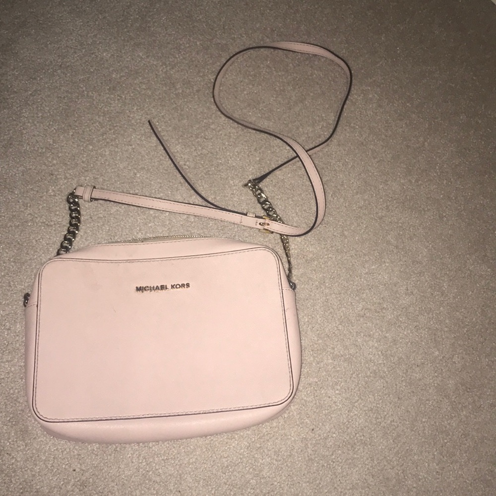 Champagne Pink Michael Kors Cross Body